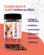 Kit 5 unidades - SolviPet - Pelo e Derme (Nova Embalagem)